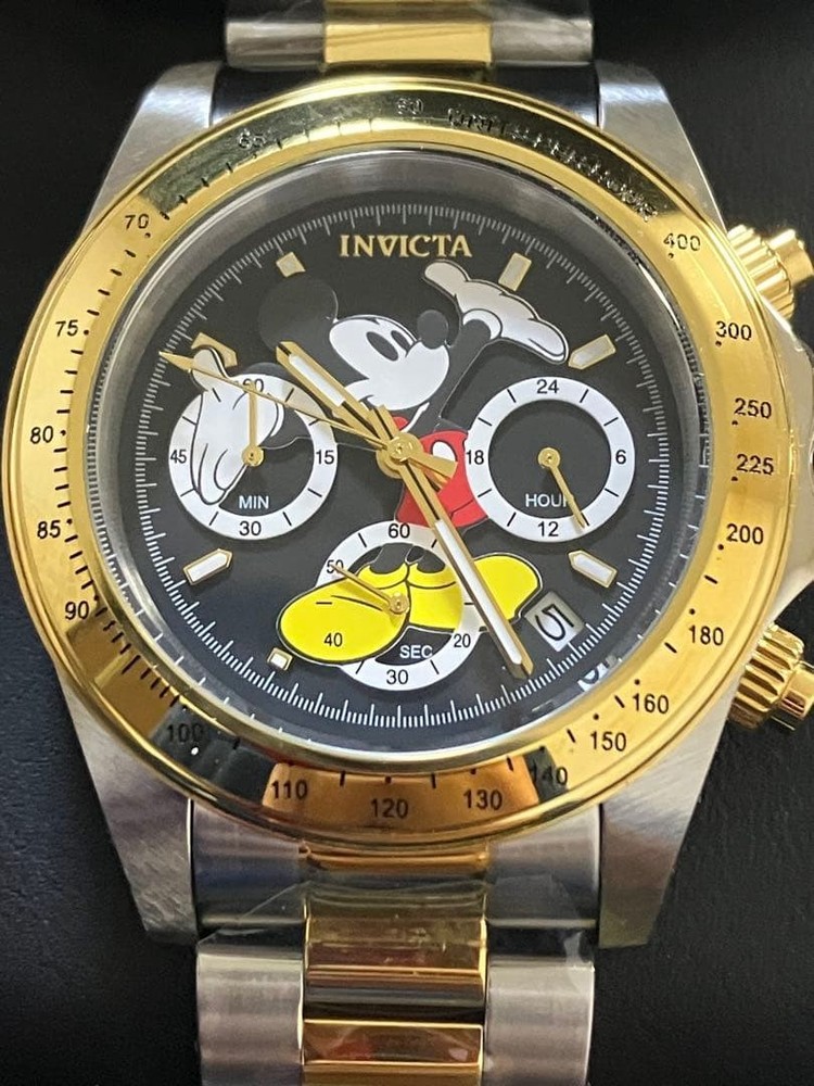 Invicta Disney Mickey Mouse Wristwatch Model 25194 New Iconic Design