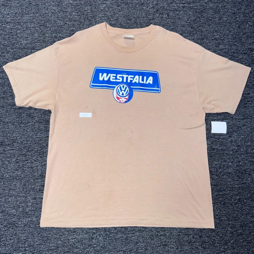 Vintage 90s Westfalia Volkswagen Grateful Dead Colab RARE T-Shirt Sz XL Band