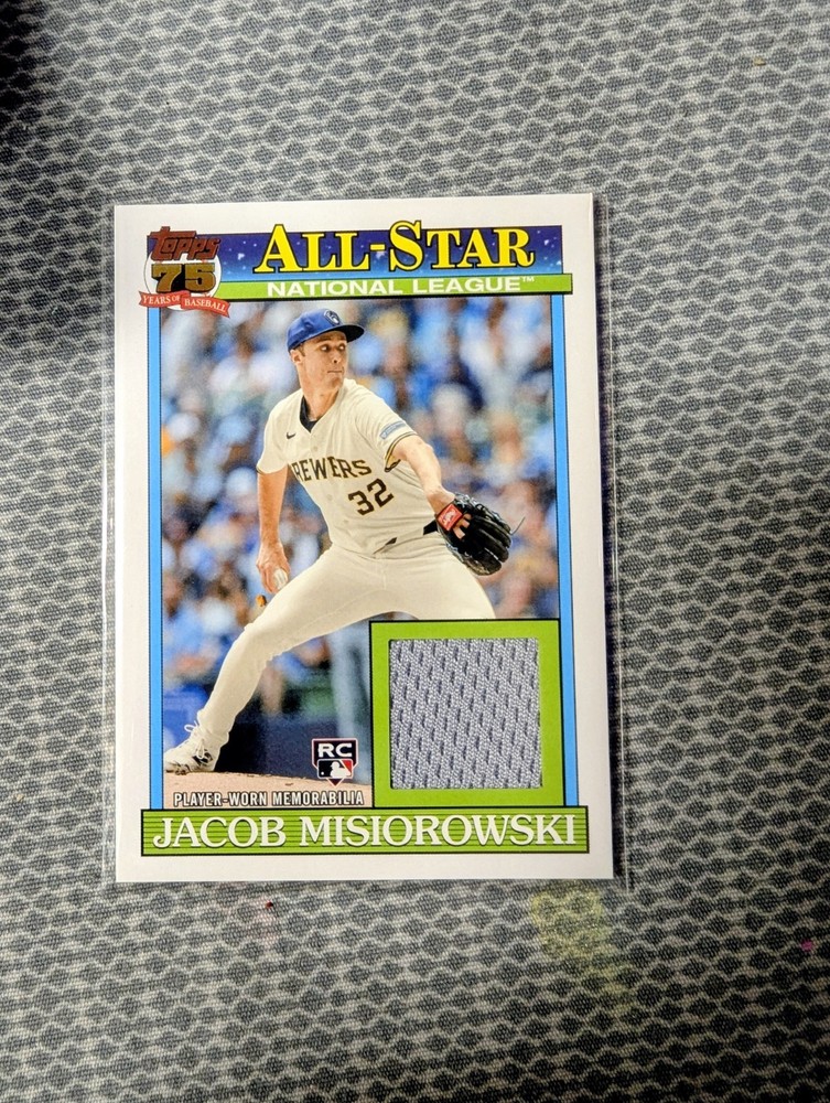 2026 Topps Series 1 - 1991 Topps Baseball Relics Jacob Misiorowski #91R-JMI RC