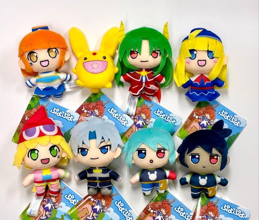 Puyo Puyo Plush Mascot Amity Sig Schezo Black Arle Carbuncle Witch Satan Set 8