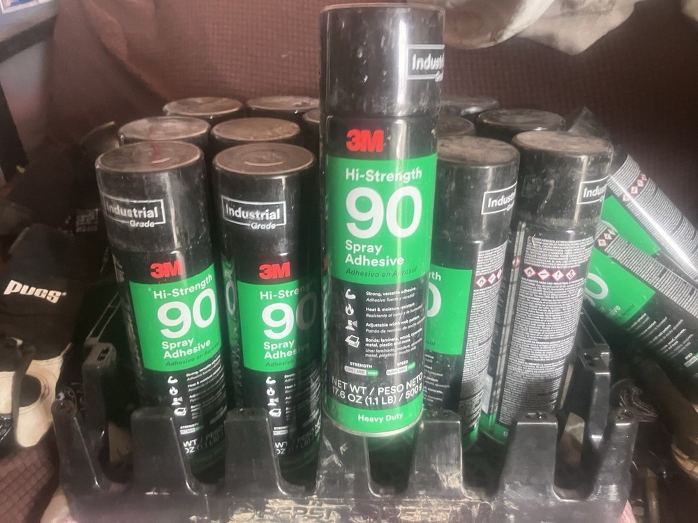 3M™ Hi-Strength 90 Spray Adhesive – 17.6 oz Aerosol Can NEW!