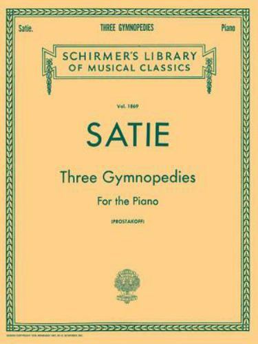 3 Gymnopedies : Sheet Music, Paperback by Satie, Erik (COP); Prostakoff, Jose...