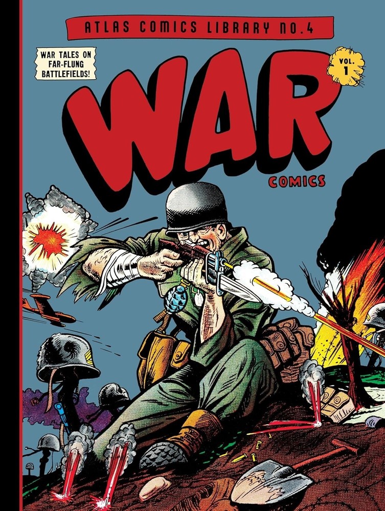 The Atlas Comics Library No. 4: War Comics Vol. 1 Hardcover – 2024 by Joe