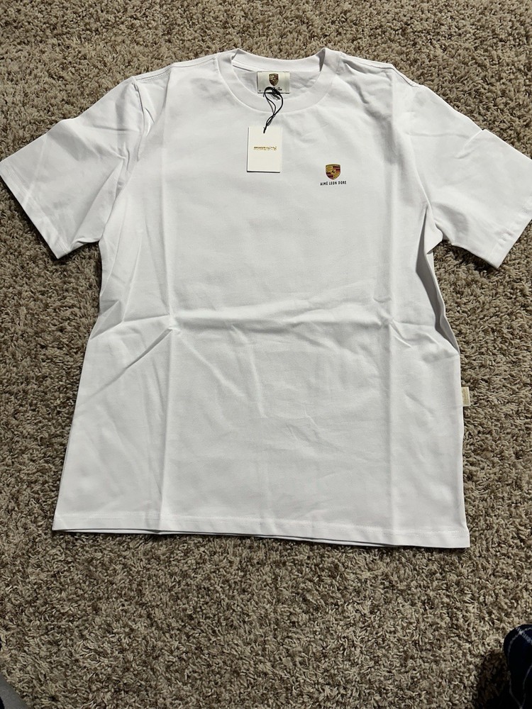 Aime Leon Dore Porsche Fleet Shirt White Size M