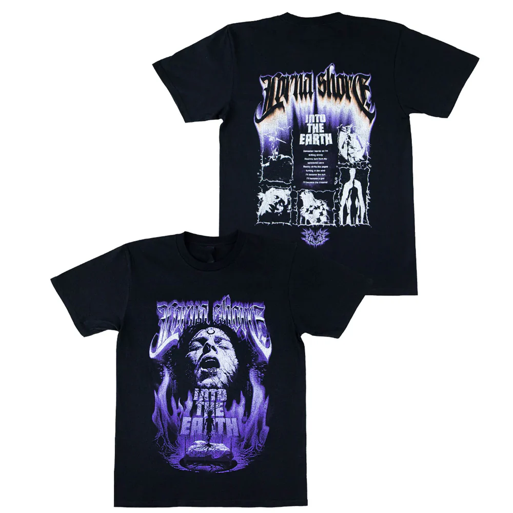 Lorna Shore - Into The Earth Men Women Short Sleeve Cotton T Shirt BO2106