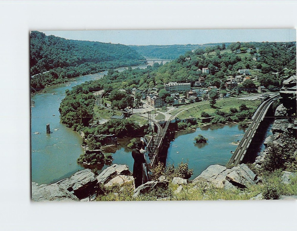 Postcard Harpers Ferry West Virginia USA