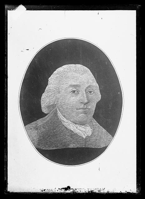 Photo:Unidentified Man Portrait Engraving 18th Century Style