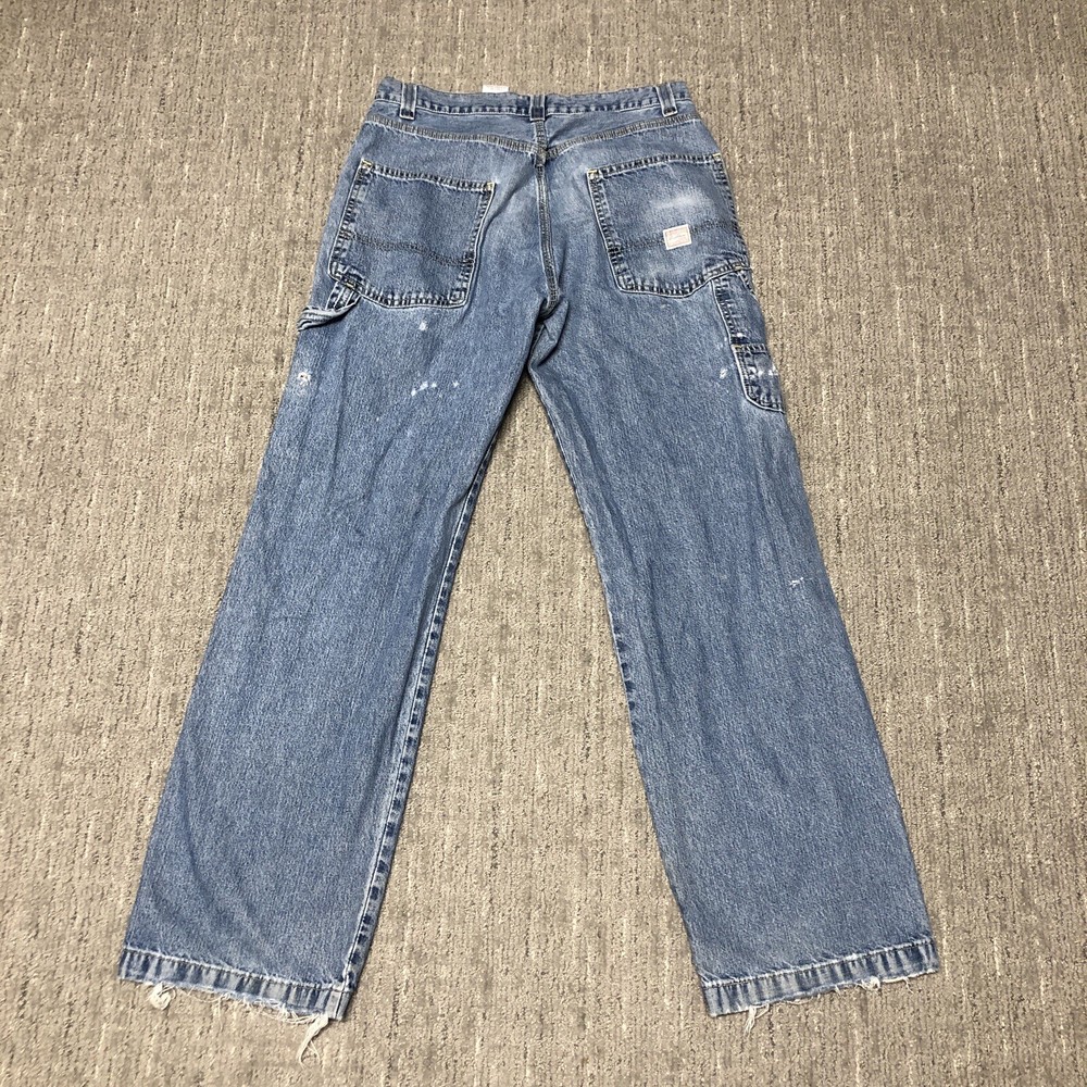 Vintage Y2K Levi’s Carpenter Jeans Men’s Size 32x34 Blue Distressed Skater