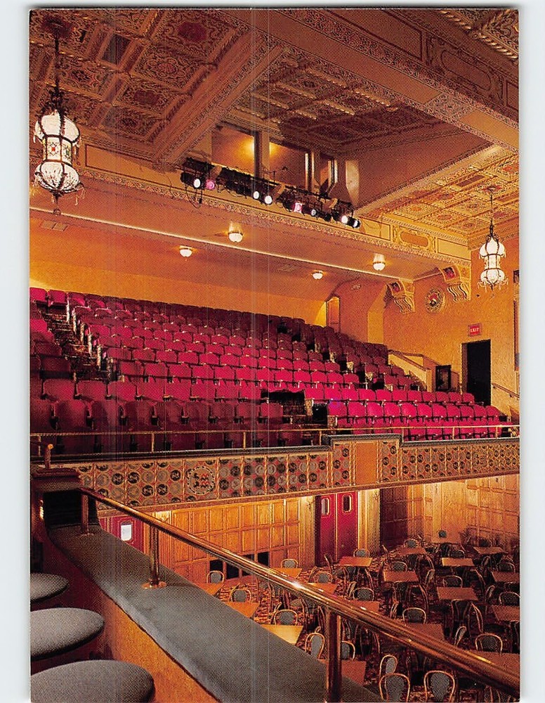 Postcard Interior Gem Theatre in Detroit Michigan USA