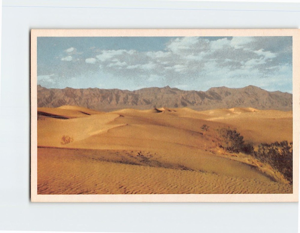 Postcard Death Valley National Monument California-Nevada USA