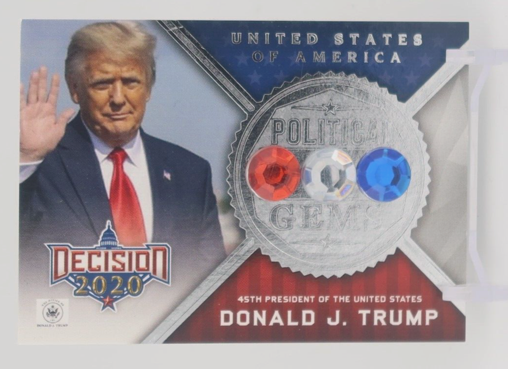 2022 Decision 2022 DONALD TRUMP Political Gems #PG87