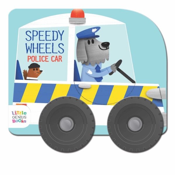 Police Car, Hardcover by Little Genius Books (COR), Like New Used, Free shipp...
