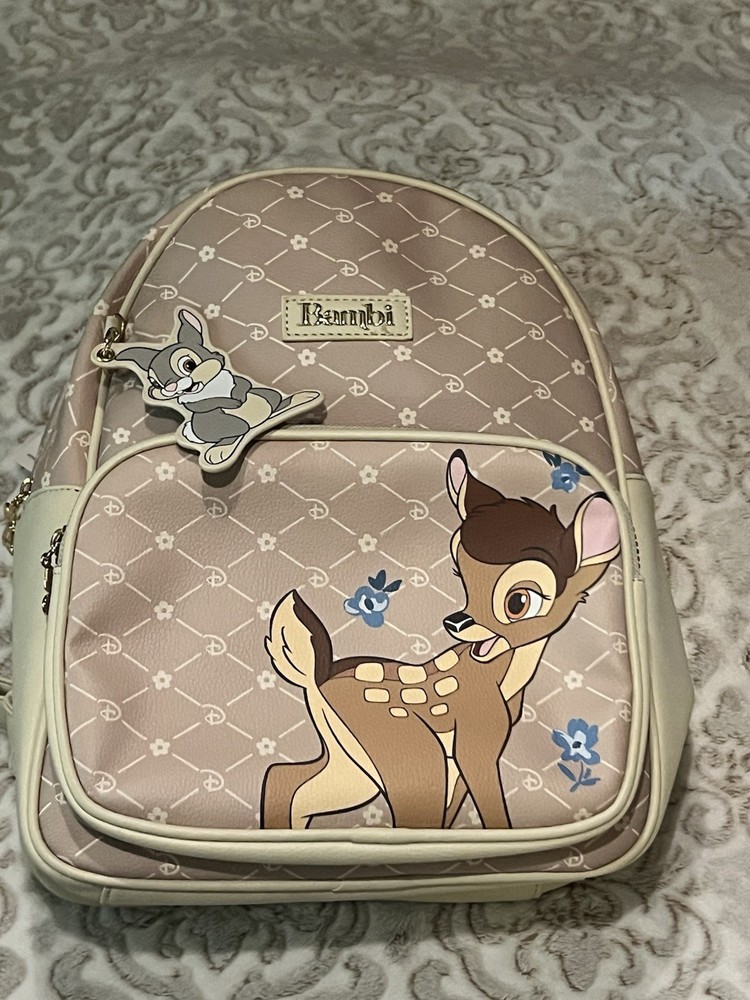 New Primark Disney Bambi with Thumper on the zipper backpack