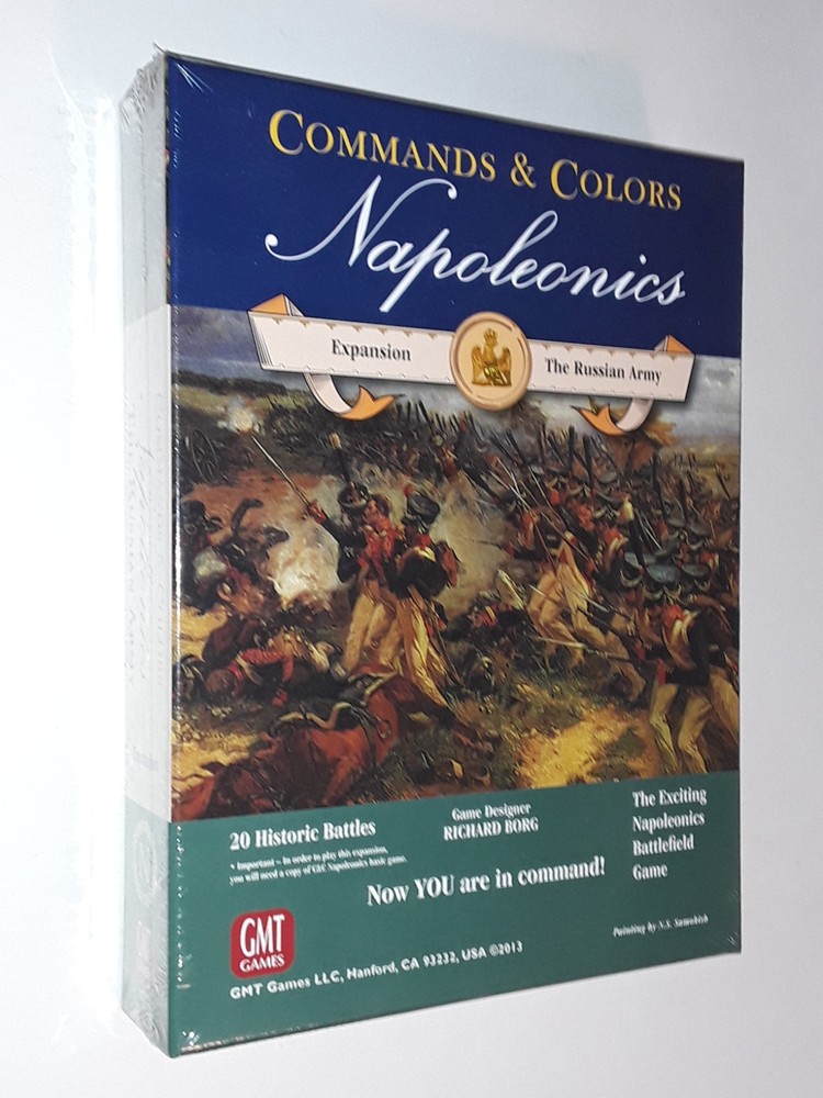 Commands&Colors SW Napoleonics Russian Army Expansion 2013 Borg GMT board game