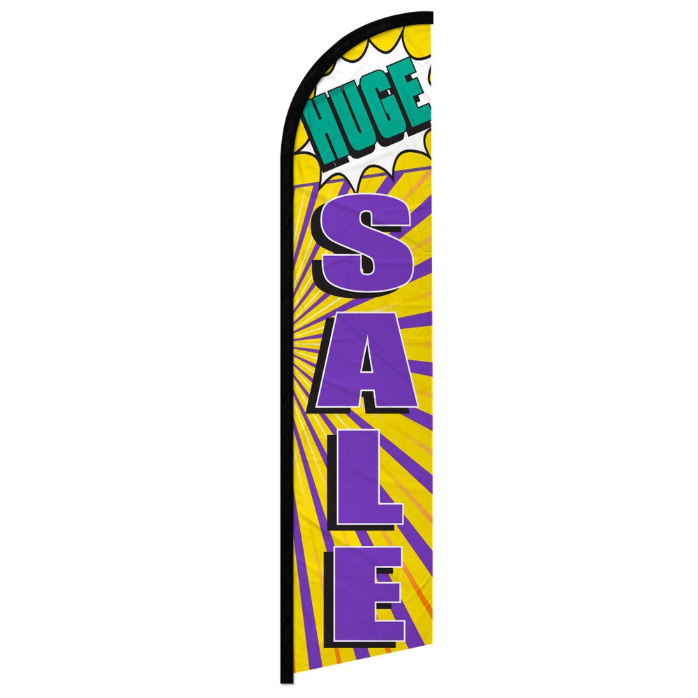 Huge Sale Full Curve Windless Swooper Flag Sale
