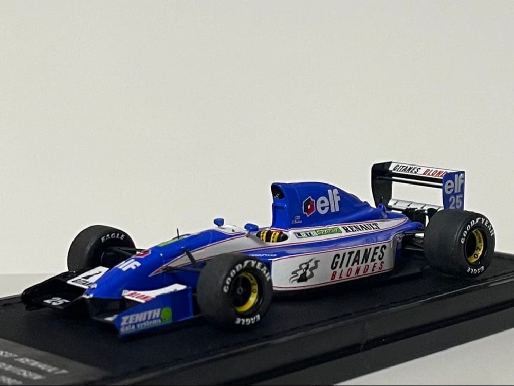 TAMEO 1/43 Ligier JS37 Renault F1 Boutsen 1992, Vintage Model, Used