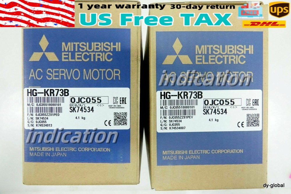 1 pcs HG-KR73B servo motor Brand new in box by DHL or Fedex #U202B YG