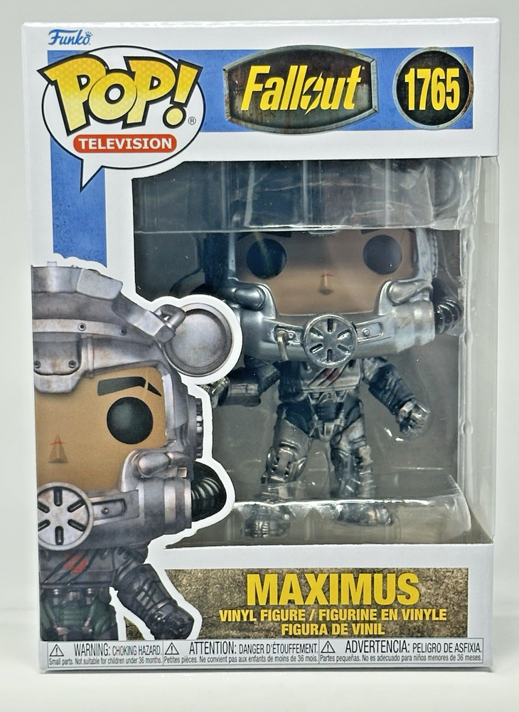 Funko Pop Fallout TV Show Maximus 1765 w/ Protector