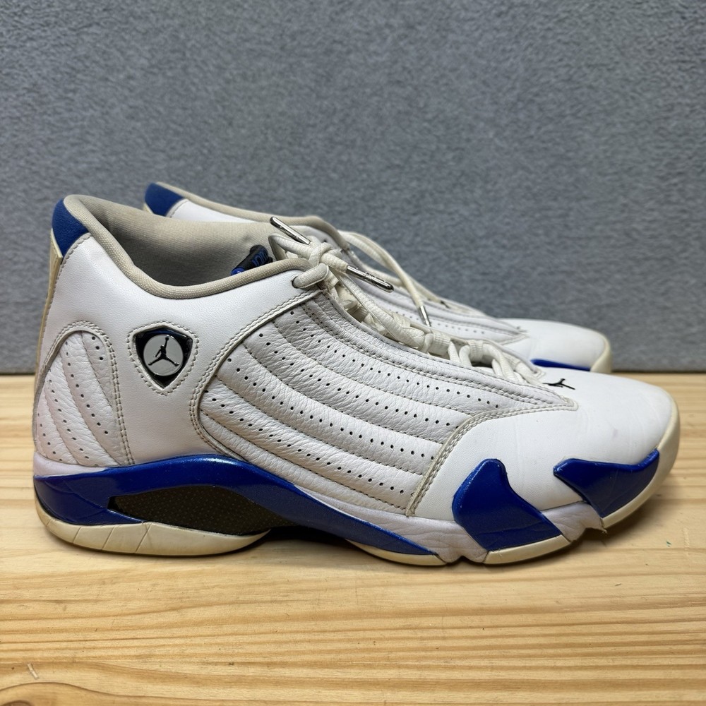 Nike Air Jordan Retro 14 Hyper Royal Men's Sneakers Size 11.5 487471-104