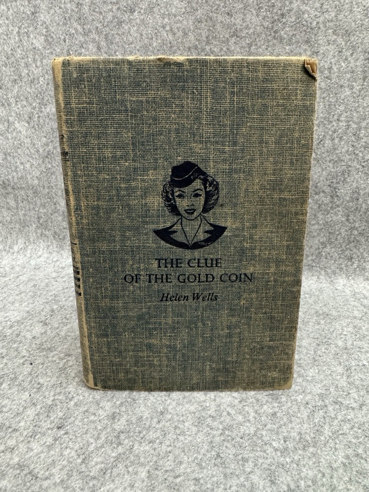 The Clue of the Gold Coin Helen Wells 1958 Vicki Barr Hardcover