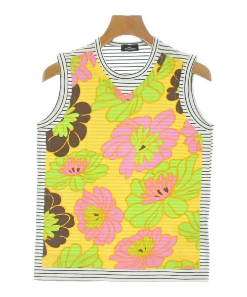 tricot COMME des GARCONS Sleeveless Women's Top Size S White Black Yellow Used