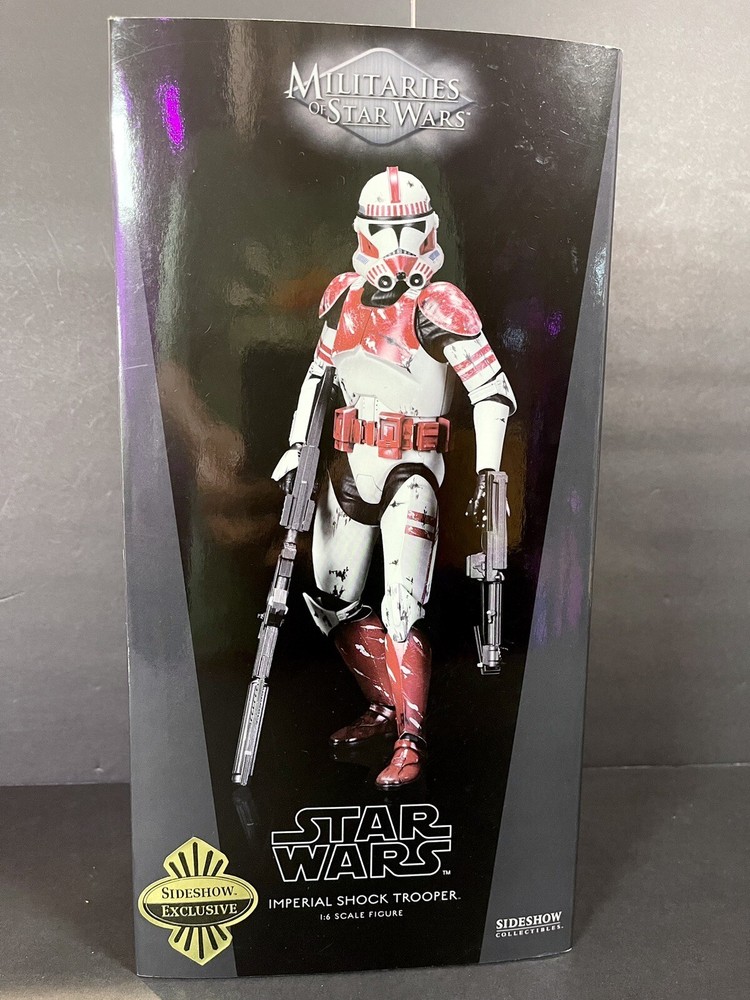 Star Wars Clone Wars Imperial Shock Trooper Sideshow Exclusive 1/6 Figure