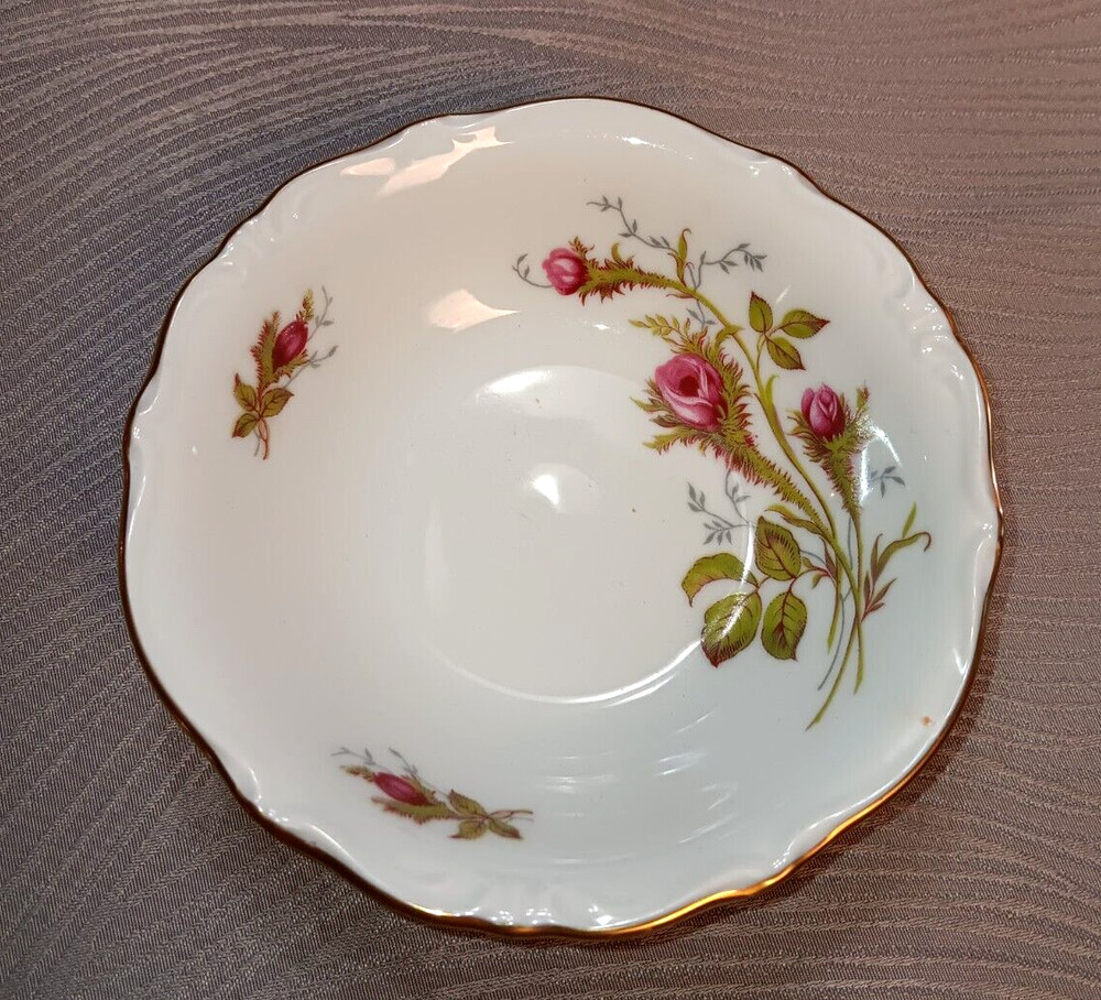 Eschenbach Briar Rose Fine China Bavaria Germany ~5 in Fruit/Desert/Sauce Bowl