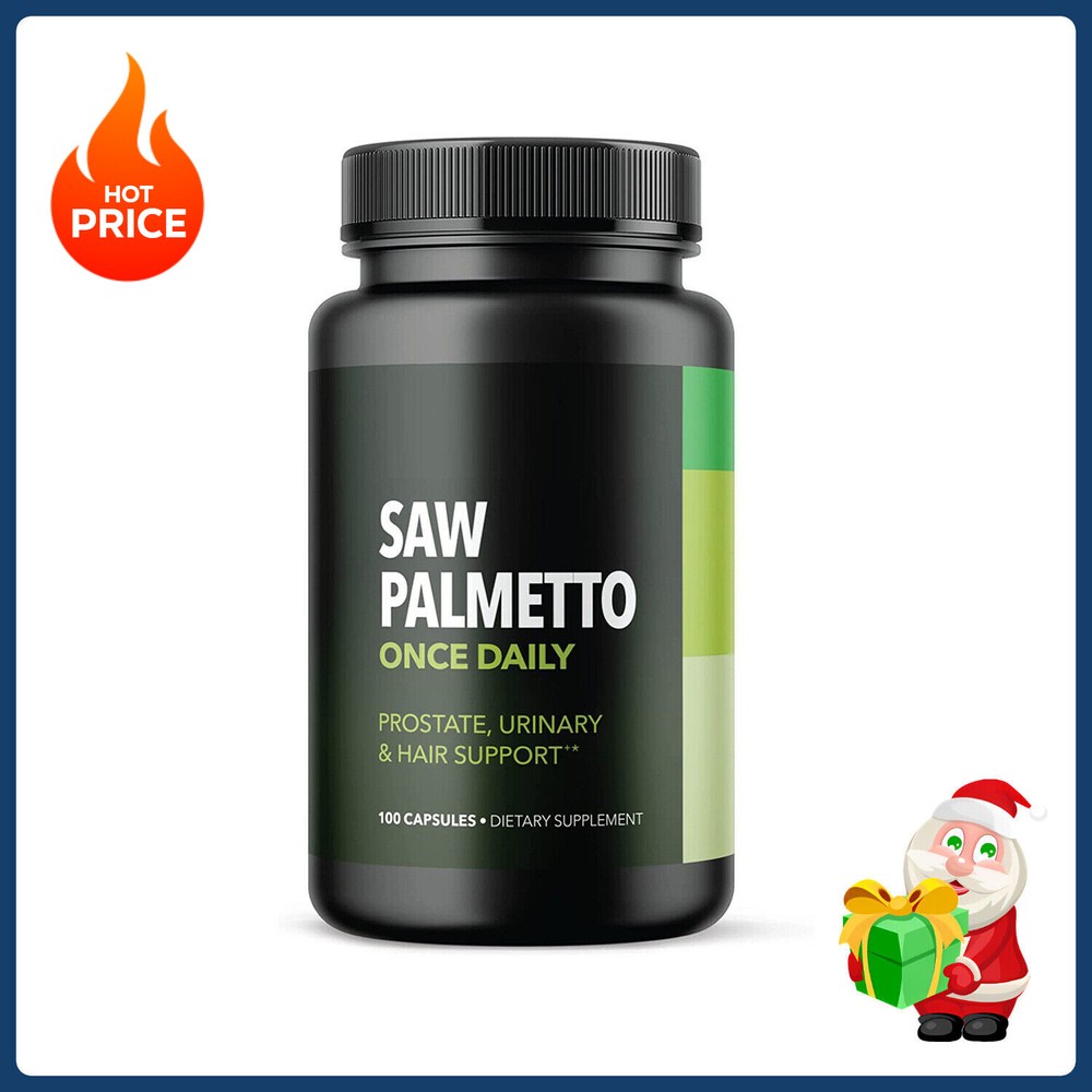 Havasu Nutrition Saw Palmetto Prostate Health, Hair Loss, DHT Blocker 100 Caps