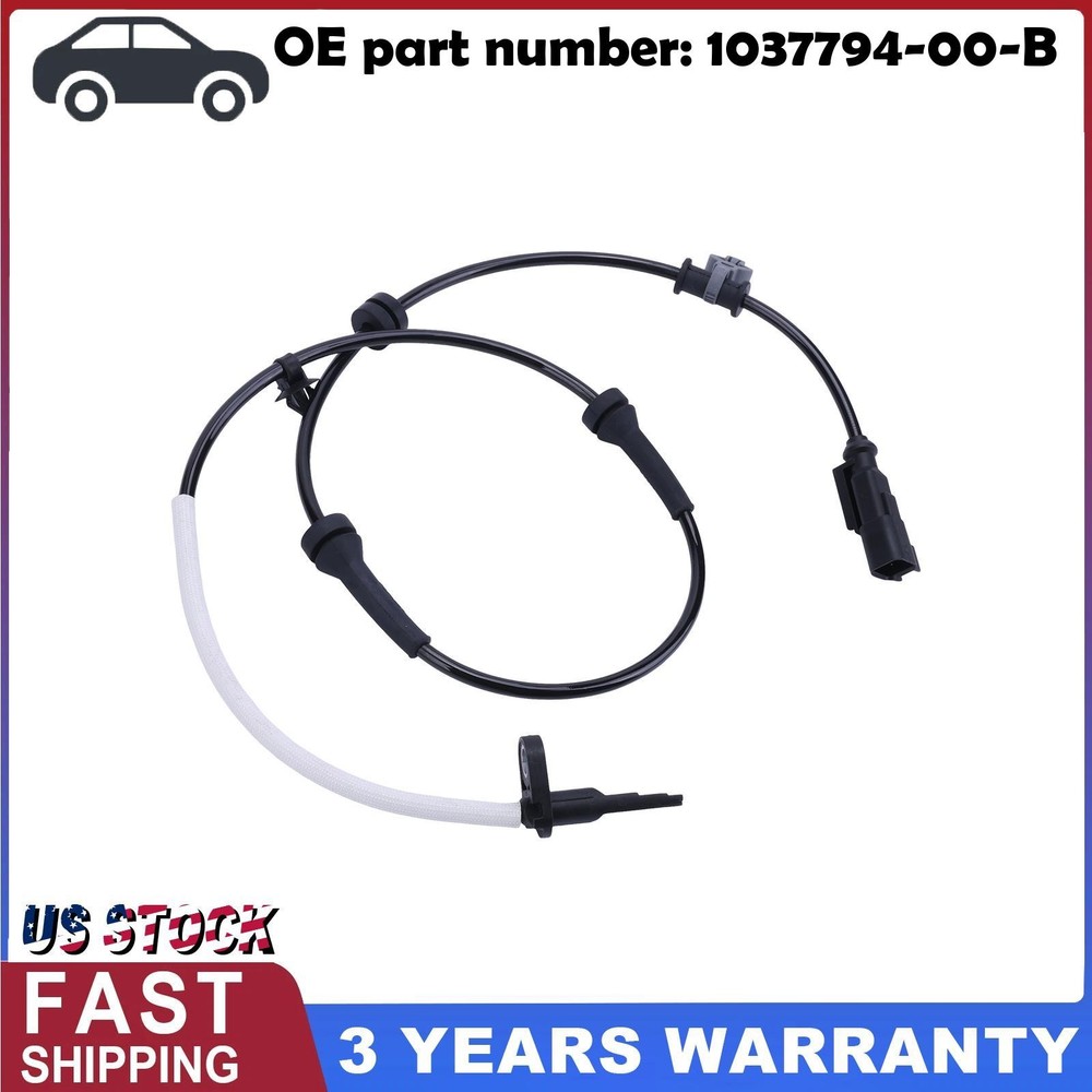 Front Wheel Speed ABS Sensor Left or Right 1037794-00-B For Tesla Model S 2016