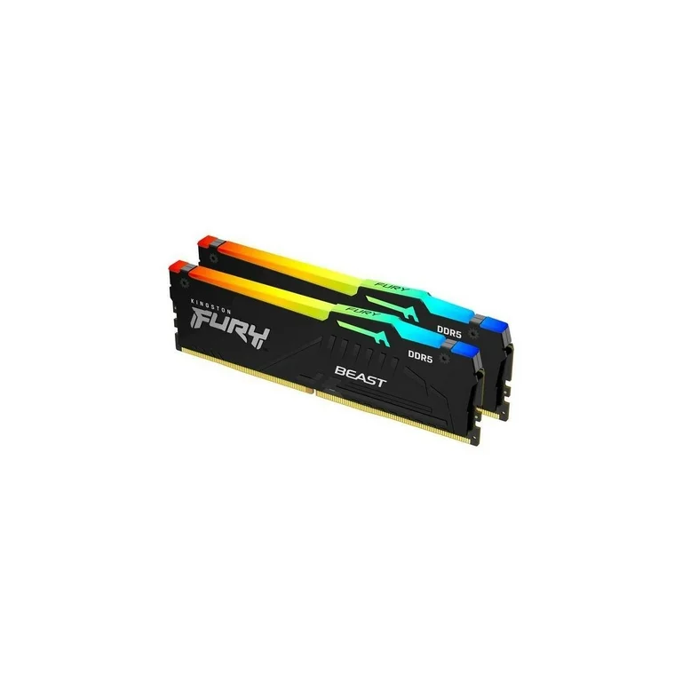Kingston FURY Beast RGB 64GB (2 x 32GB) 288-Pin PC RAM DDR5 5200 (PC5 41600) Mem