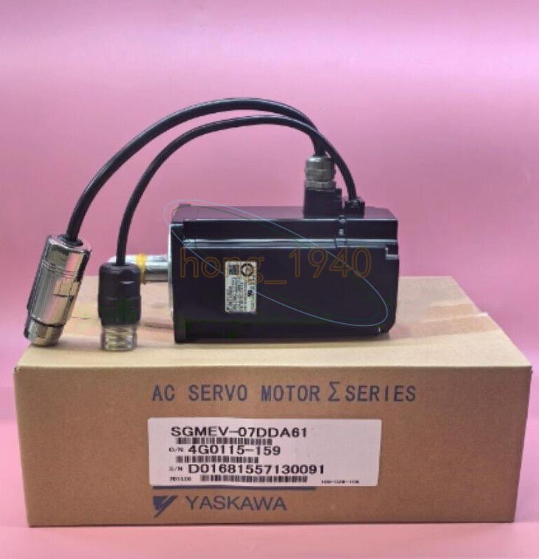 One New Yaskawa Ac Servo Motor Sgmev07Dda61 Sgmev-07Dda61