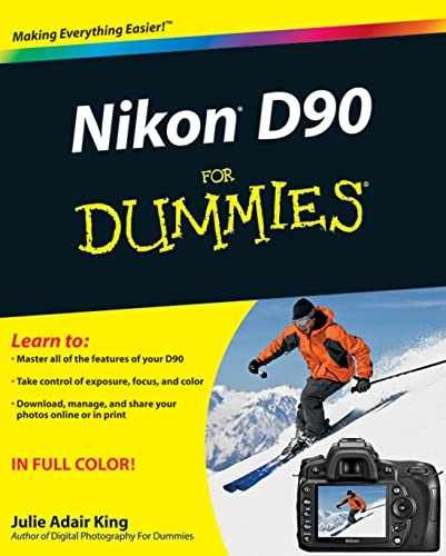 Nikon D90 For Dummies - Paperback, by King Julie Adair - Very Good