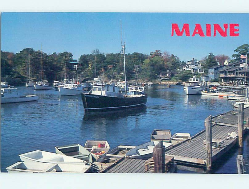 Unused 1980's PERKINS COVE Ogunquit Maine ME hn3344@
