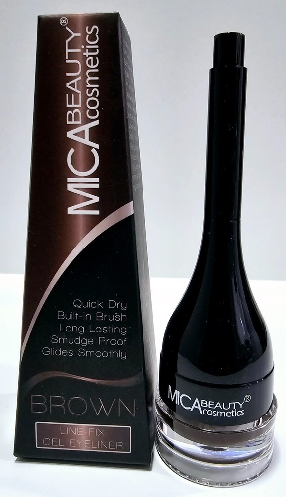 Mica Beauty 24hr Waterproof Gel Eyeliner Brown 4g