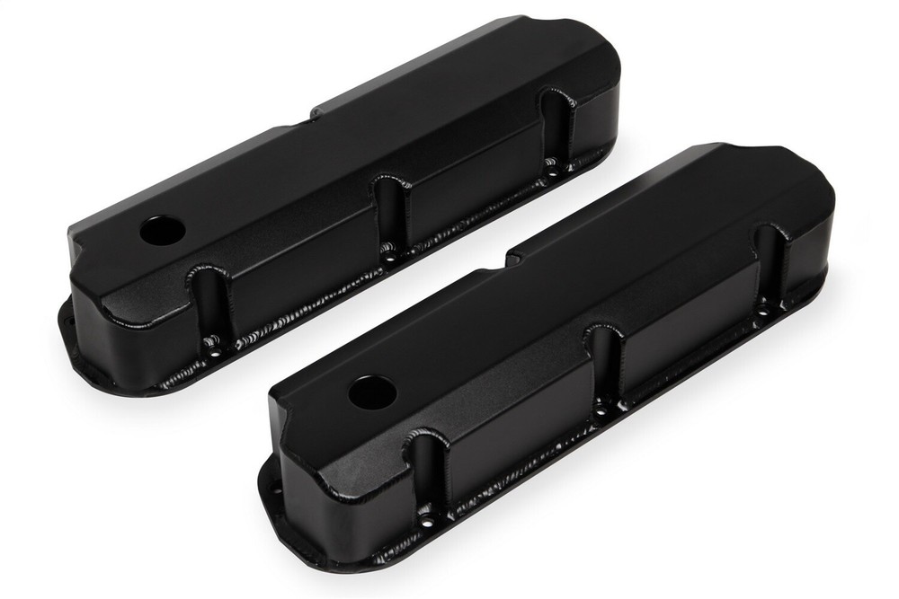 Holley Performance 890011B Aluminum Valve Cover Set