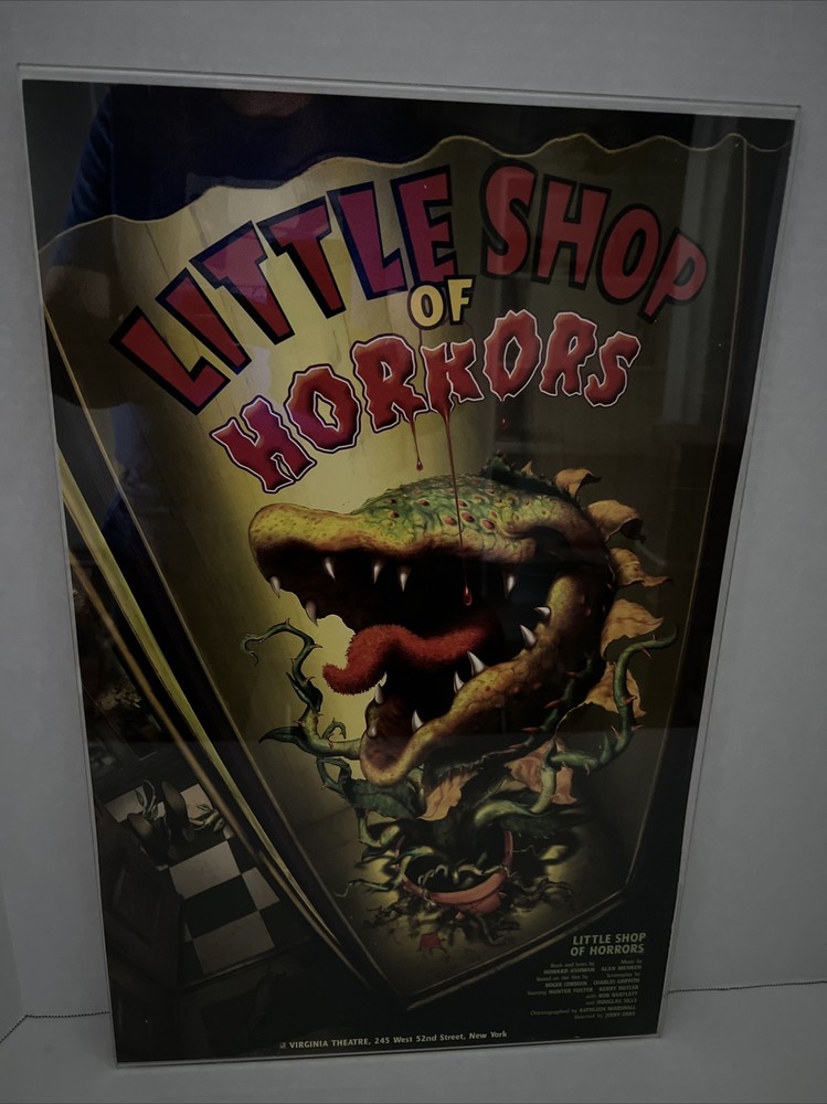 Little Shop Of Horrors, Virginia Theatre, Broadway Window Card/Poster