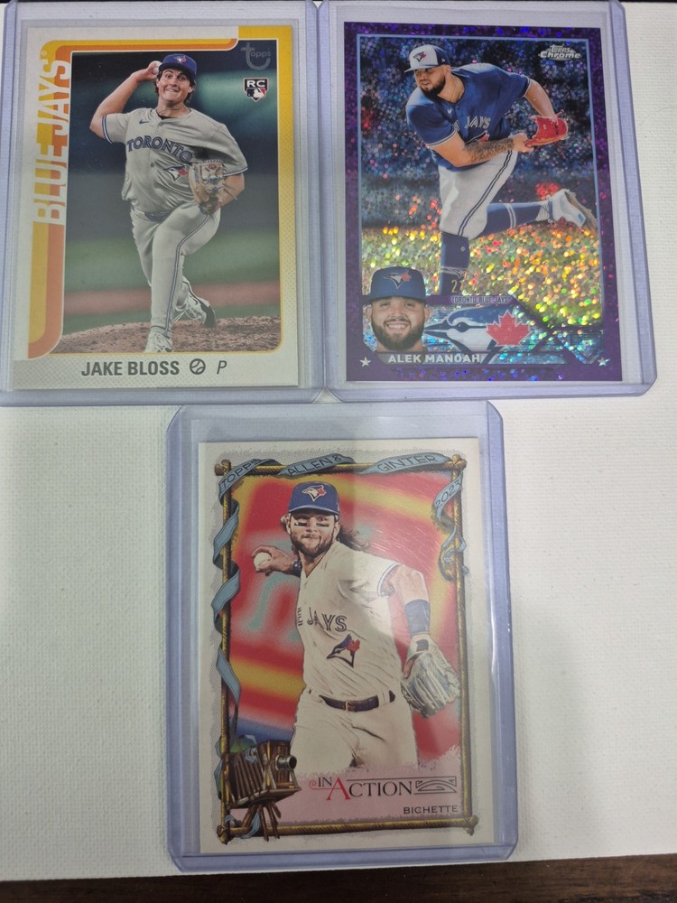 25 Card Toronto Blue Jays Lot No Base Serial Numbered, Parallels, SP, & Inserts