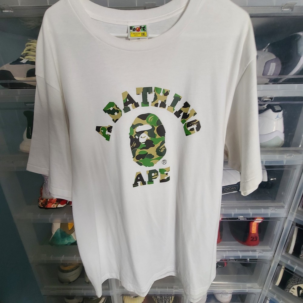 Bape By Bathing Ape Tee White Size 2Xl