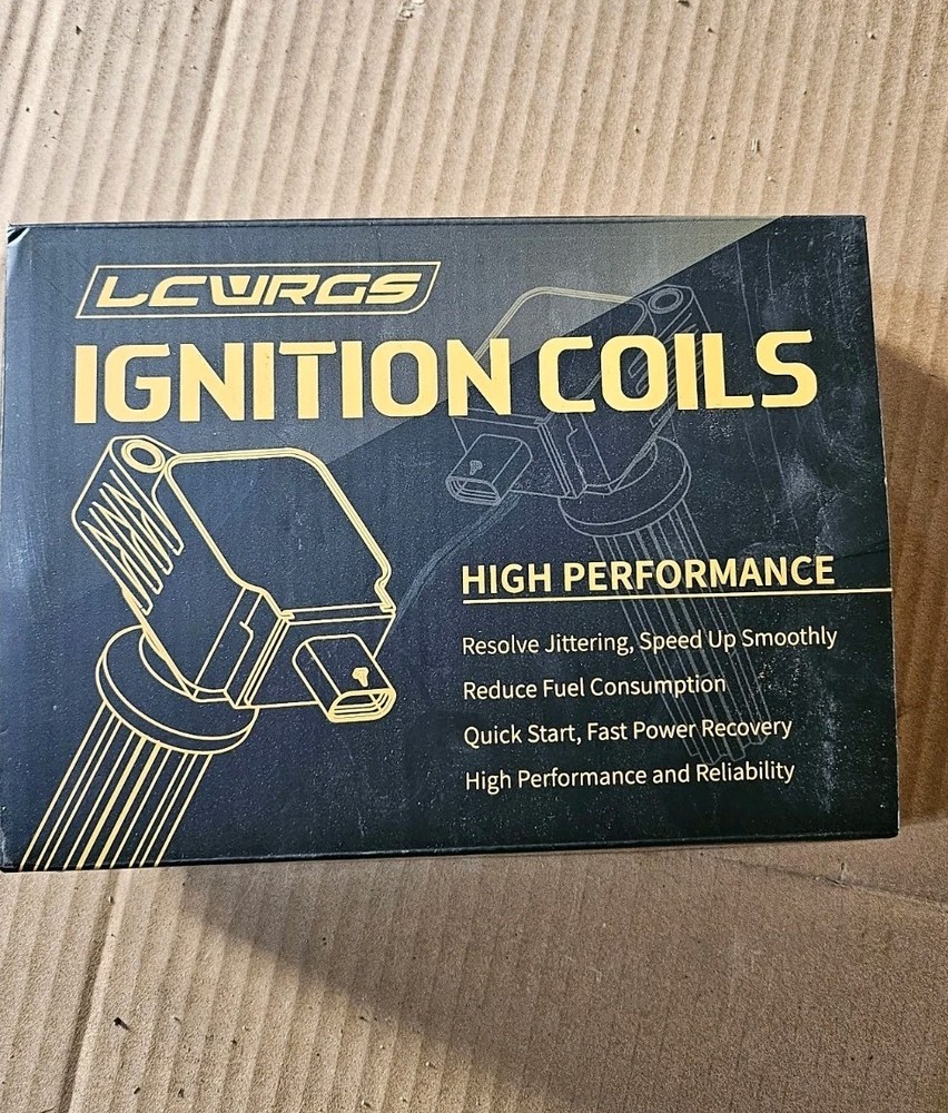 High-Performance LCWRGS Ignition Coil Set of 4 for VW 2014-2019 1.8L & 2.0L Engines
