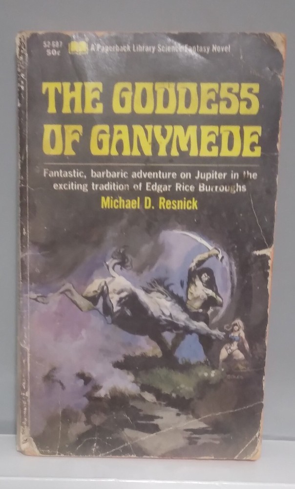 The Goodness of Ganymede Michael Resnick 1967 Paperback Library 61052687050