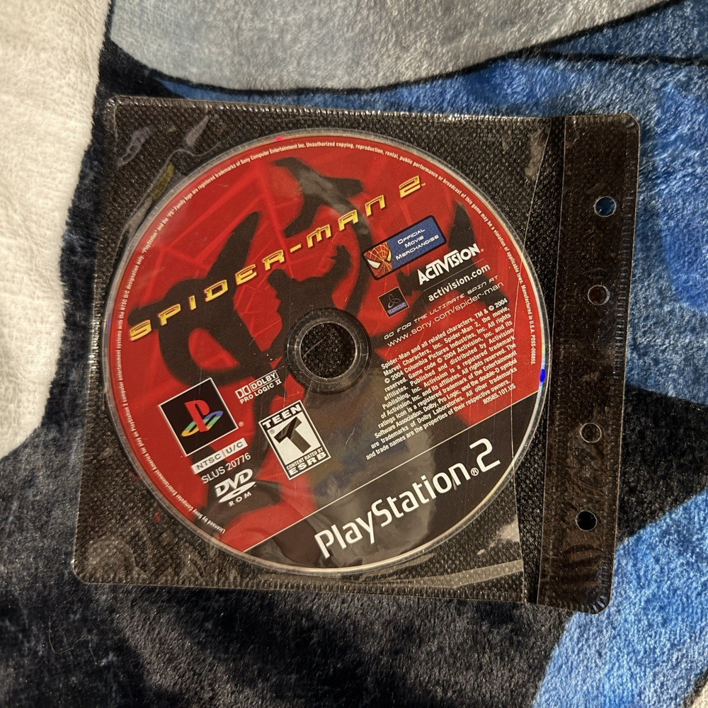 Spider-Man 2 (PS2) Disc Only