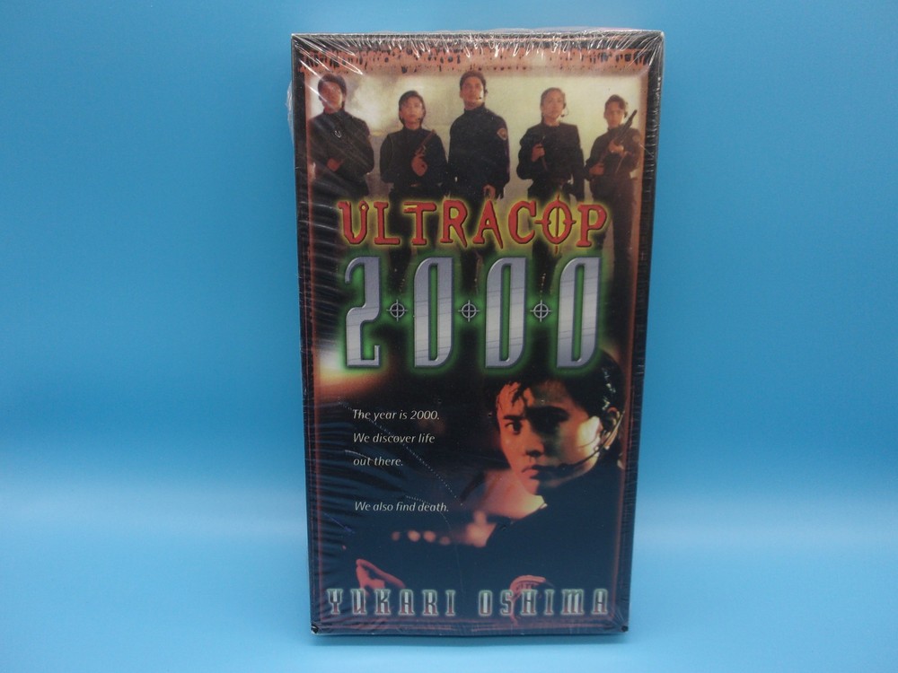 Ultracop 2000 ( Vhs Tai Seng ) Original Seal Opened Rare Futuristic Kickboxing !