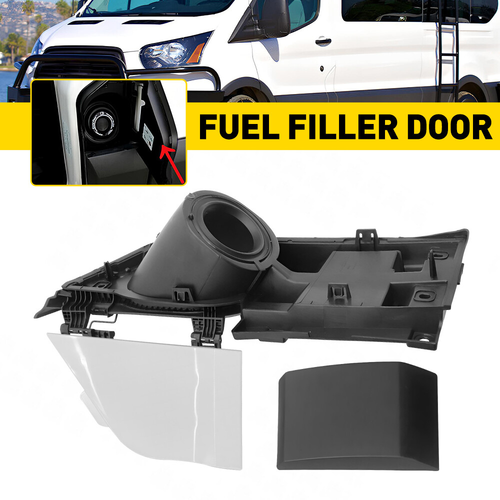 Gas Cover Molding + Trim Fuel Filler Door For Housing Ford Transit 150 15-19 250