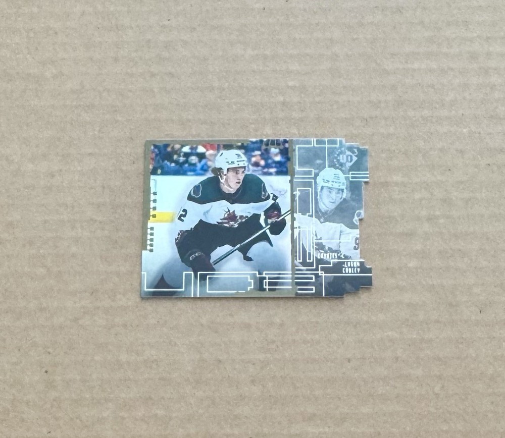 Logan Cooley - 4 Card Lot (3 Rookies) - Arizona Coyotes/ Utah Mammoth