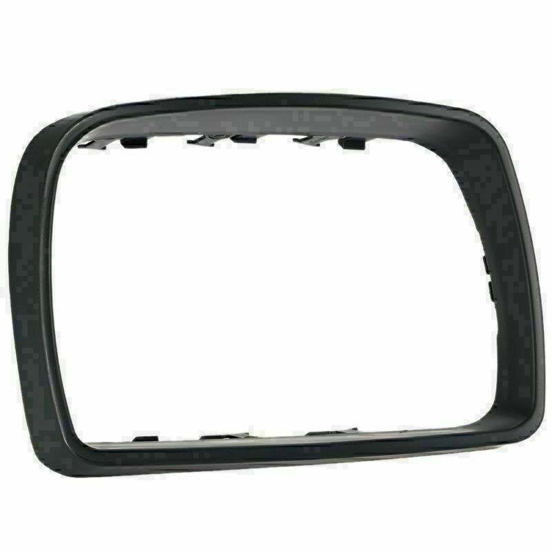 Right Passanger Side Rearview Mirror Cover cap Trim Black for X5 E53 00-06