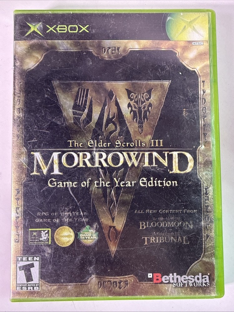 Elder Scrolls III: Morrowind -- Game of the Year Edition (Microsoft Xbox, 2003)