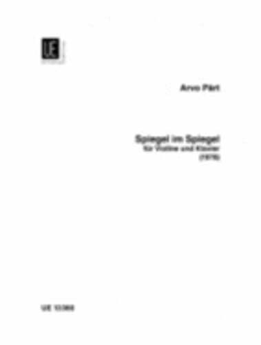 Spiegel Im Spiegel by Arvo Part: Used