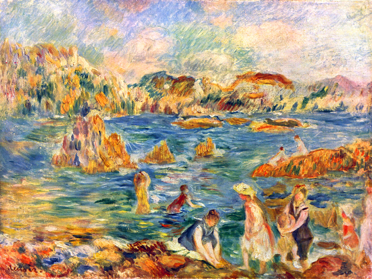8 x 6 Art Sisley Beach Ceramic Mural Backsplash Bath Tile #1228