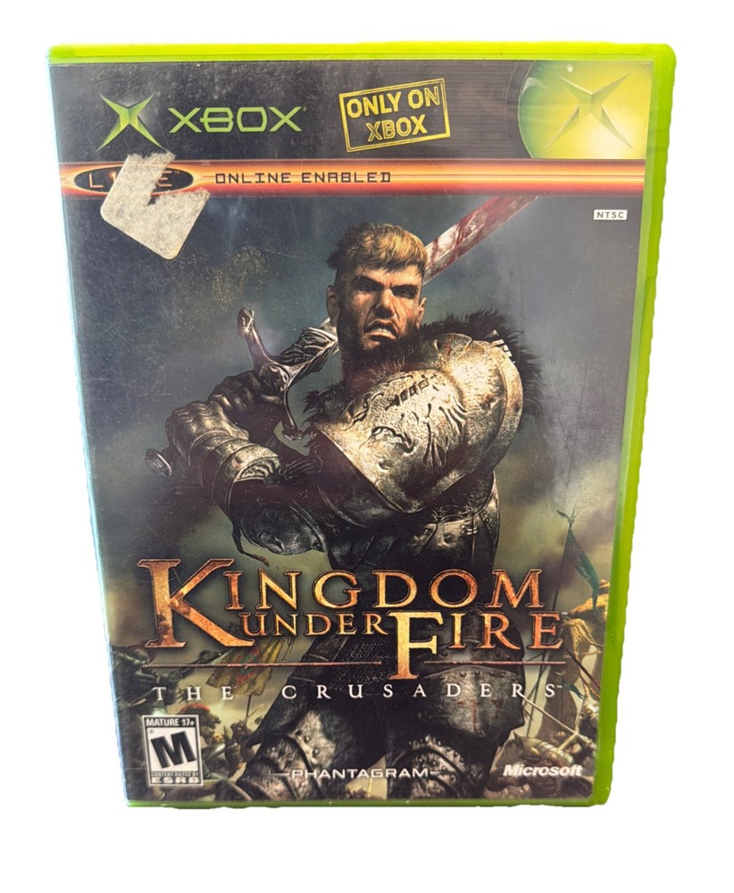 Kingdom Under Fire The Crusaders Xbox Tested Working No Manual