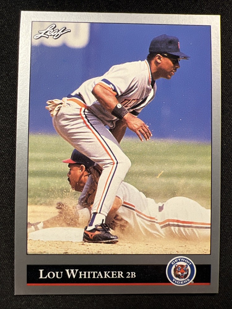 1992 Leaf: Series 2-MLB #391 Lou Whitaker/Detroit Tigers/3B ⚾🐷⚾
